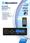 Roadstar RU-260RC car media receiver