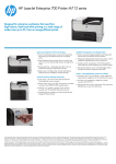 HP LaserJet Enterprise 700 M712xh