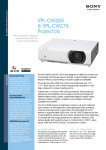 Sony VPL-CW275 data projector