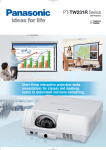 Panasonic PT-TW231RU data projector