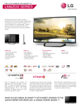 LG 32LM6200 31.5" Full HD Smart TV Wi-Fi Black