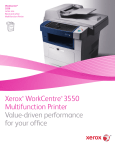 Xerox WorkCentre 3550