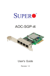 Supermicro AOC-SGP-I4