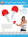 CTA Digital Ping Pong Paddle Set