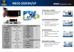 MSI N610-2GD3H/LP NVIDIA GeForce GT 610 2GB graphics card