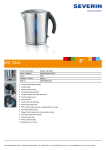 Severin WK 3345 electrical kettle