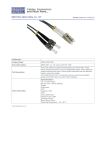 Cables Direct 3.0m LC-ST 62.5/125 MMD OM1