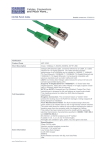 Cables Direct 2m CAT6a, M - M