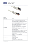 Cables Direct 2m CAT6a, M - M