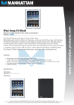 Manhattan iPad Snap-Fit Shell