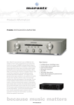 Marantz PM6004B audio amplifier