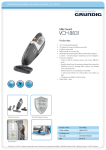 Grundig VCH 8831 portable vacuum cleaner
