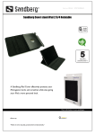 Sandberg Cover stand iPad 2/3/4 Rotatable