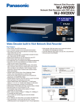Panasonic WJ-NV200, 1TB