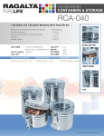 Ragalta RCA-040 food storage container