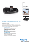 Philips docking speaker DS7550