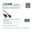 InLine 16656O power cable