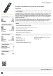 Kensington Portafolio™ Flip Wallet for iPhone® 5/5s - Black Marble
