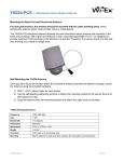 Wi-Ex YX024-PCS network antenna