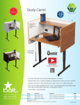 MooreCo Study Carrel