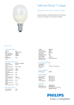 Philips Softone ESaver E14, 7W