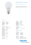 Philips Softone ESaver E27, 16W