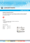 Conceptronic CNBCOOLPAD notebook cooling pad