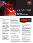 AMD 100-505632 AMD FirePro W9000 6GB graphics card