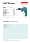 Makita FS4300 power screwdriver