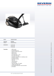 Severin BR 7953 vacuum cleaner