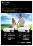 Sony VPL-DX100 data projector