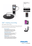 Philips Voice Tracer digital recorder DVT7000