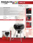 Ragalta RBQ-225 barbecue