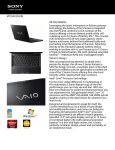 Sony VAIO VPCSA22GX