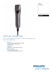 Philips hair clipper QC5105
