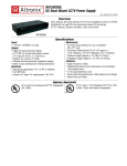 Altronix R615DC8UL uninterruptible power supply (UPS)