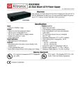 Altronix R2432300UL uninterruptible power supply (UPS)