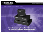 Black Box AC156A-8 video splitter