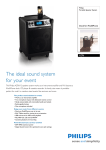 Philips Portable Speaker System AZP6