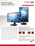 Viewsonic Value Series VG2439M-TAA LED display