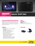 Otterbox Motorola Xoom Defender Series Case
