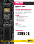 Otterbox Motorola ES400 Extended Battery Defender Series Case