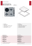 Bompani BO233JF/N hob