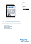 Philips SD cards FM32SD35B