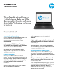HP ProBook 6570b