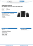 Ewent EW3507 speaker set