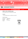 Conceptronic CLHDMIMCHDMI video converter