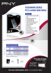 PNY PC2-6400 2GB