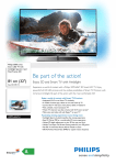 Philips 6000 series 32PFL6067H 32" Full HD 3D compatibility Smart TV Black