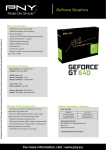 PNY GF640GT2GESB NVIDIA GeForce GT 640 2GB graphics card
